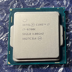 인텔 i7 6700k