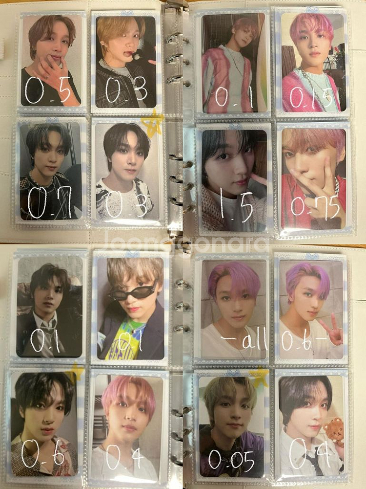 엔시티nct 드림 일이칠 127 해찬 포카 양도--2