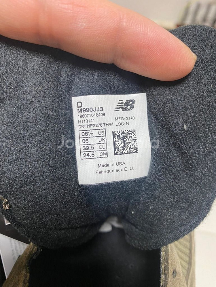 뉴발란스 990v3 자운드 브라운 블랙 245--5