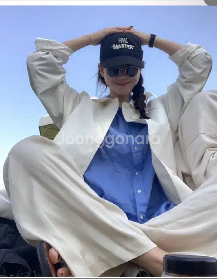 공드린 트렌치 코트 새제품 택0 아비에무아 타낫 코스--8