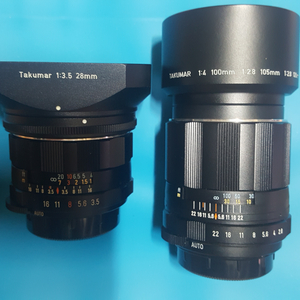 m42 s.m.c takumar 28mm 105mm