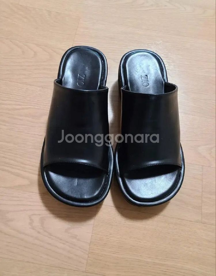 통굽 슬리퍼 240 245 새제품--1