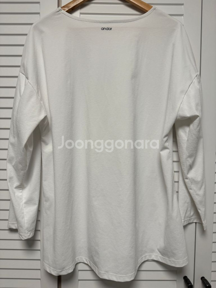 젝시믹스 안다르 루즈핏 티셔츠 커버업 티셔츠 필라테스--3