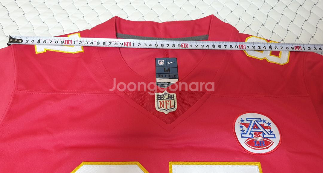 NFL 캔사스시티 치프스 트래비스 켈시 미식축구 져지--5