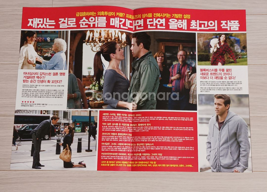 산드라블록 라이언레이놀즈 프로포즈(2009년)(2단)--1