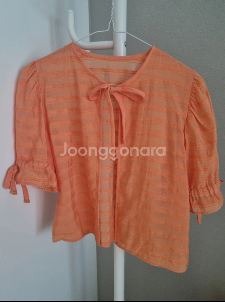 (새상품)여성 리본 가디건--0