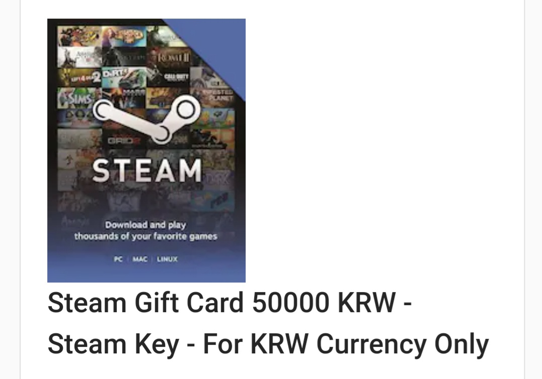 스팀월렛 5만원권 싸게팔아요 | 중고나라 - 안심되는 중고거래
