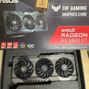 라데온 아수스 TUF rx6800 xt 판매