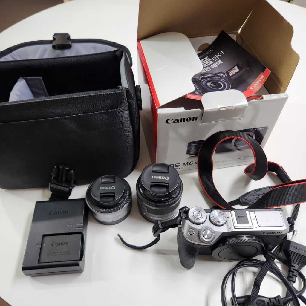 캐논 CANON EOS M6 Mark2 박스풀셋(카메라 | 중고나라 - 안심되는 중고거래