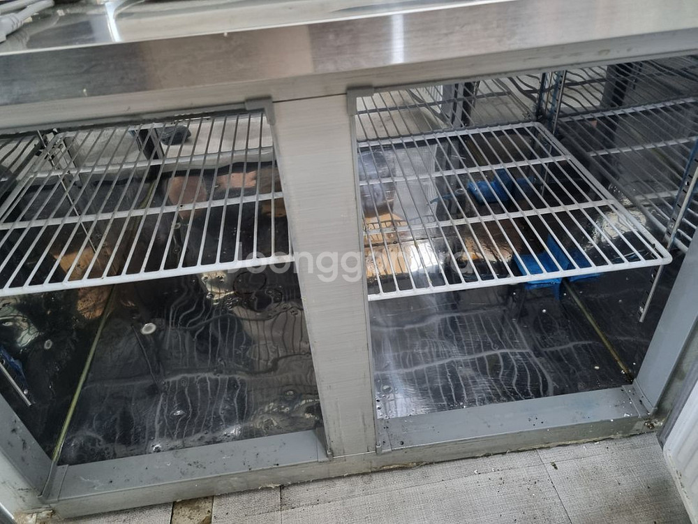 1500 테이블 냉장고 냉장반 냉동반 직냉--1