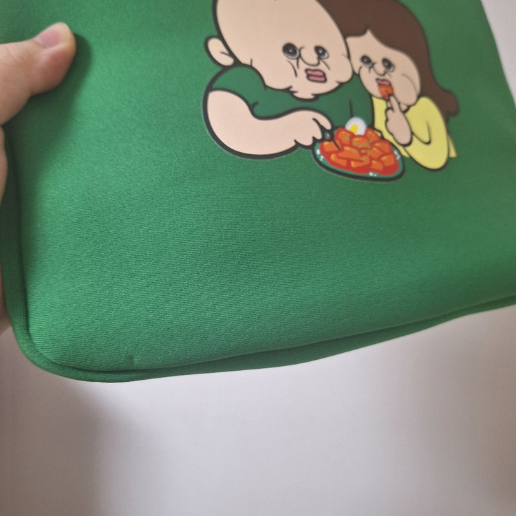 빵빵이 떡볶이 아이패드파우치 빵빵이파우치 이미지