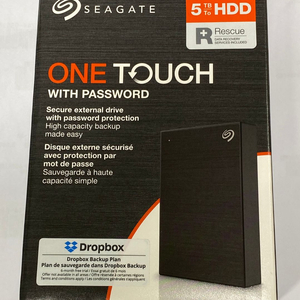 Seagate 5TB 외장하드 5테라 미사용