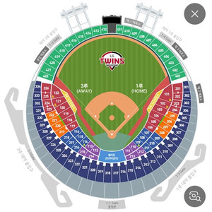 8/28 수요일 엘지v kt 1루 오렌지석 2연석 양도