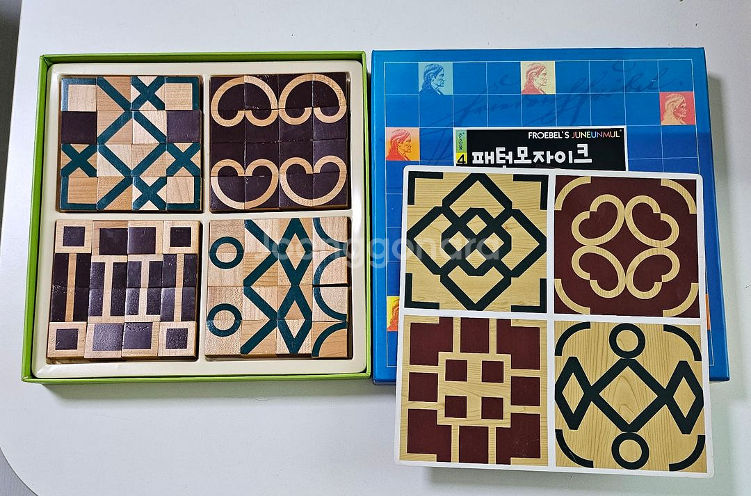 프뢰벨 은물 교구 사진 여러개 세트구성 가배 추가발견됨--4