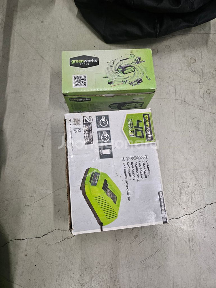40v 충전예초기, 배터리4Ah 충전기,가방포함--1