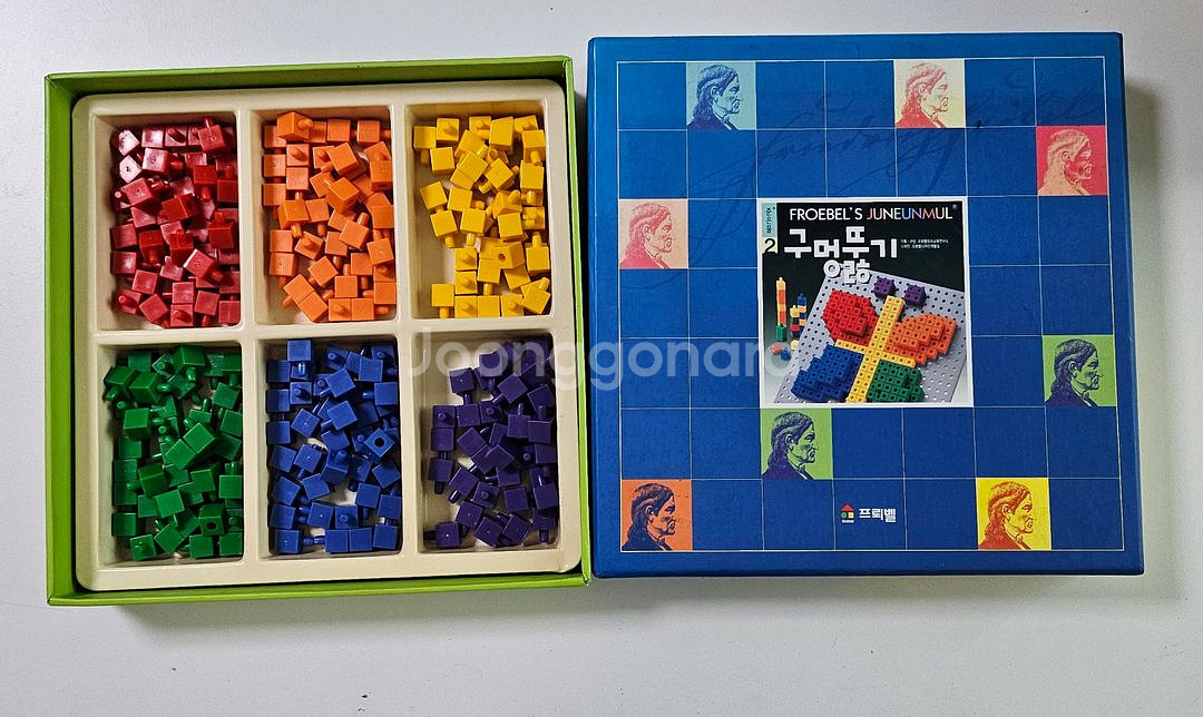 프뢰벨 은물 교구 사진 여러개 세트구성 가배 추가발견됨--7