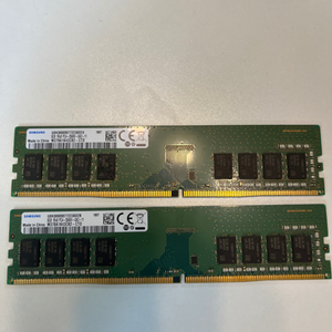 삼성 램 ddr4 2666 8g 2개(16G) 팝니다