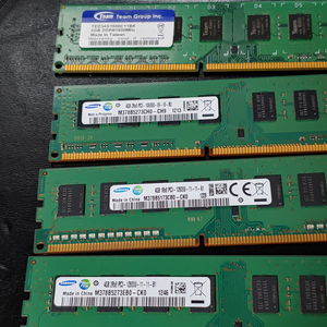 ddr3 4g ram 4개 일괄 택포가격