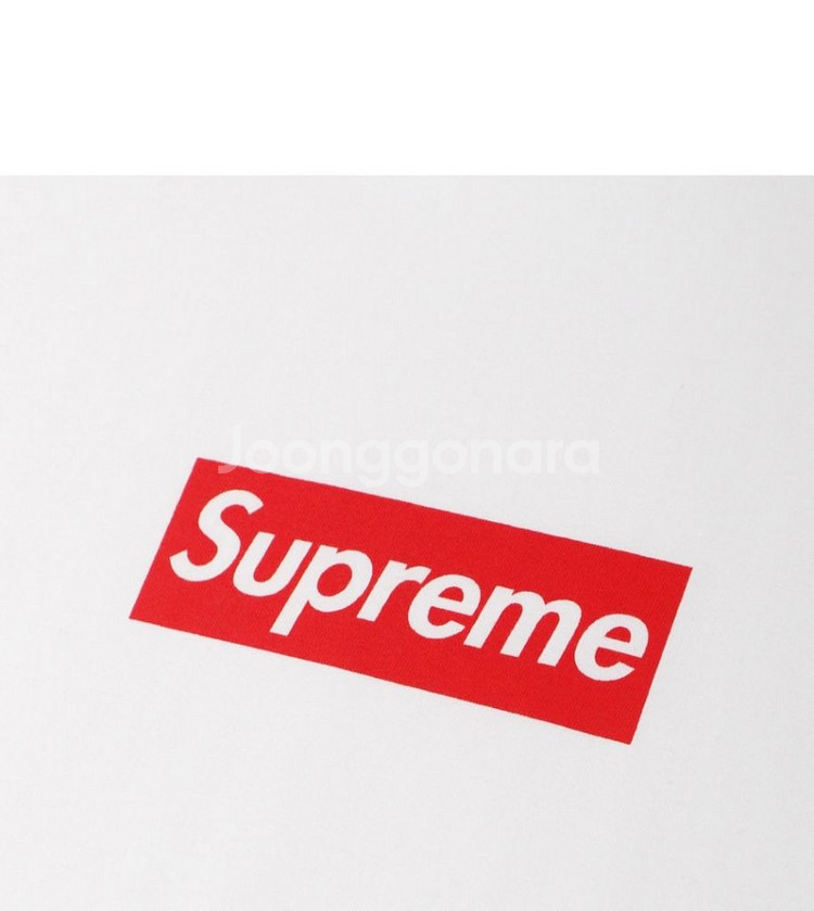 슈프림 supreme box logo XL 반팔티--1