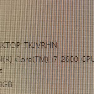 컴퓨터 i7 2600 32g