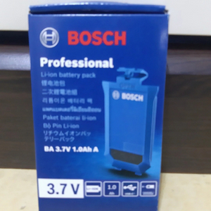 보쉬 리튬이온 배터리 팩 BA 3.7V 1.0Ah