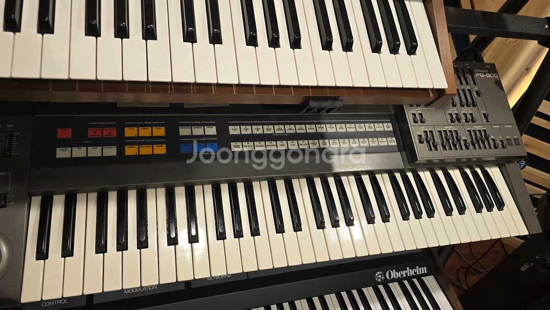 Roland jx8p + pg800 아날로그 신디사이저--1