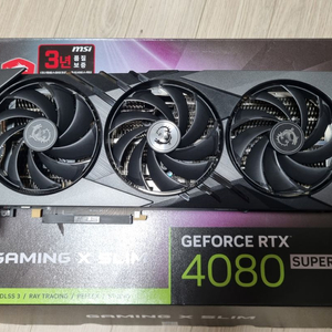 msi rtx 4080 super 게이밍x슬림 팝니다