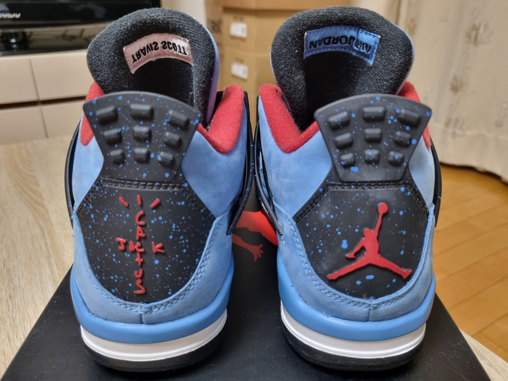 [255]조던4 트래비스스캇 캑터스 잭 이미지