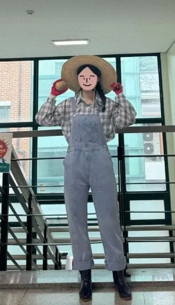 졸업사진 농부컨셉[대여] 이미지