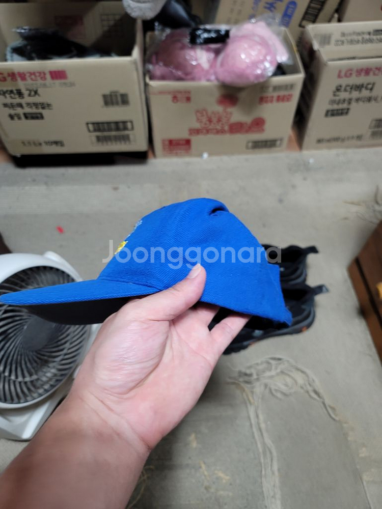 삼성 라이온즈 아동모자--2