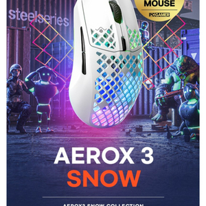 [미개봉] Aerox3 snow 팝니다.