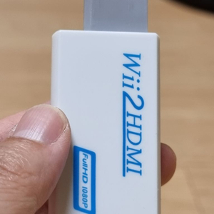 Wii HDMI 아답터와 HDMI 케이블