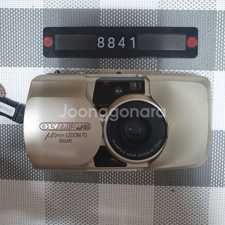 올림푸스 뮤 줌 70 디럭스 필름카메라--1