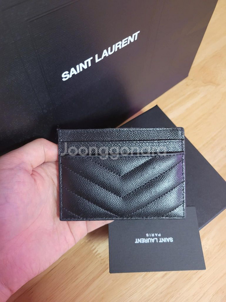 [정품]입생로랑 카드지갑--1
