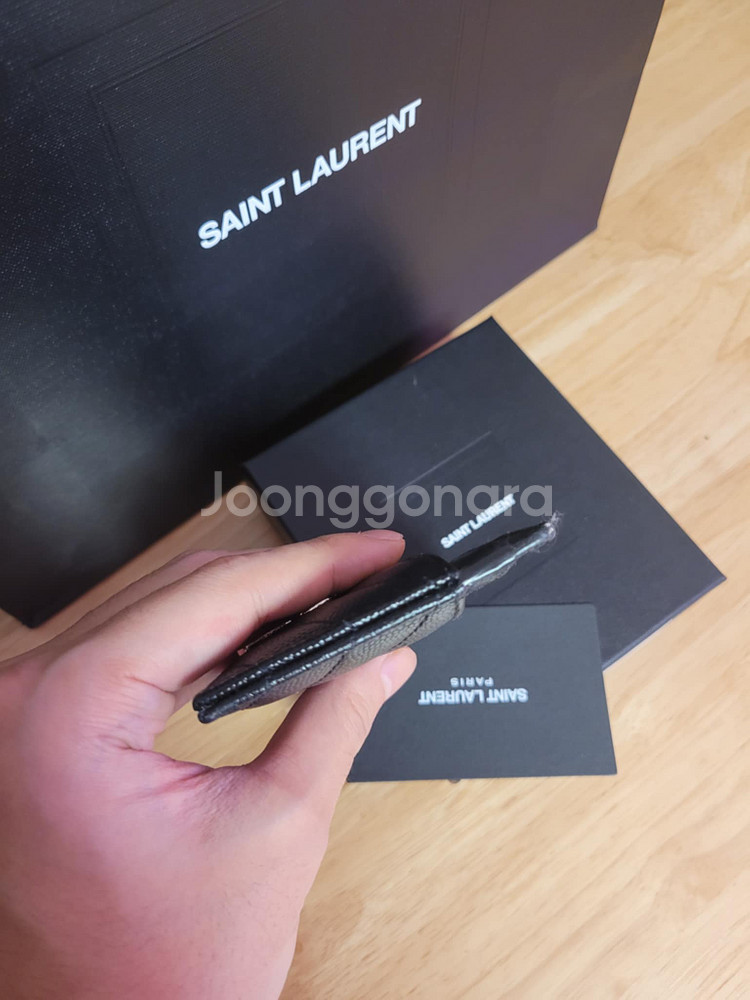 [정품]입생로랑 카드지갑--3
