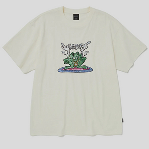 위캔더스 FROG SPANGLE T-SHIRT (IVO