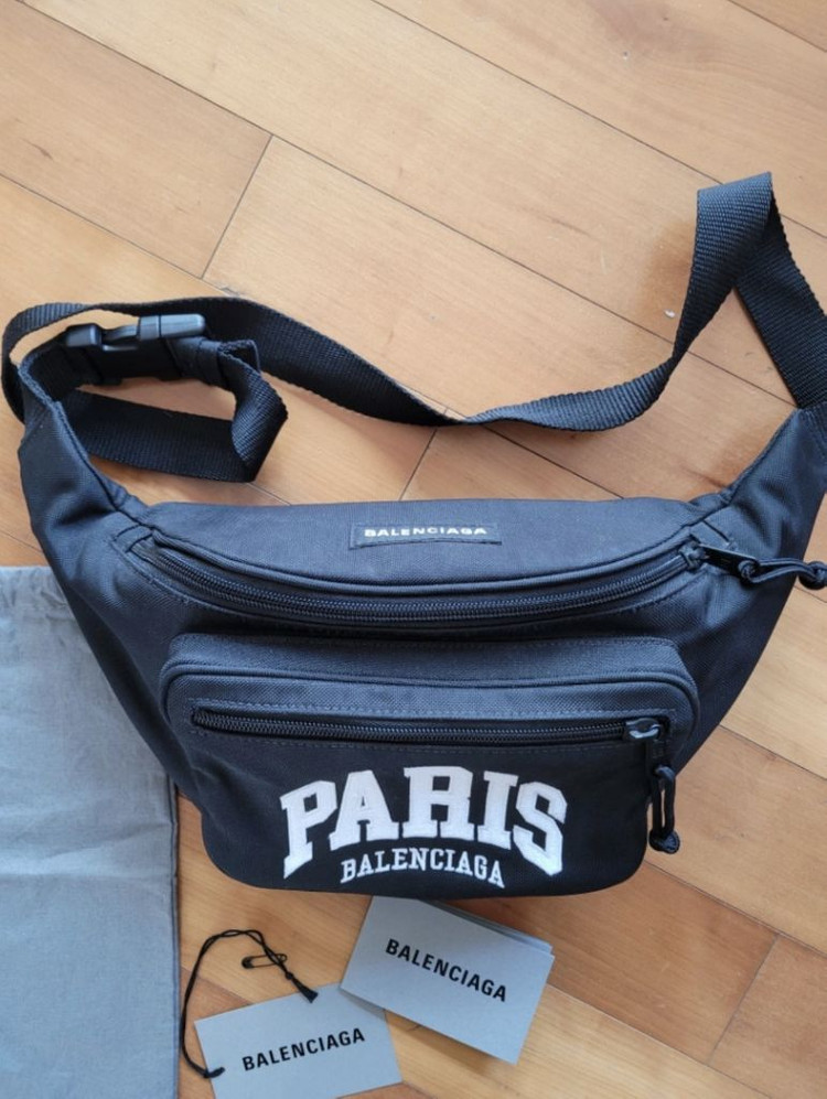 발렌시아가 파리스 시티 힙색 벨트백 팝니다--8