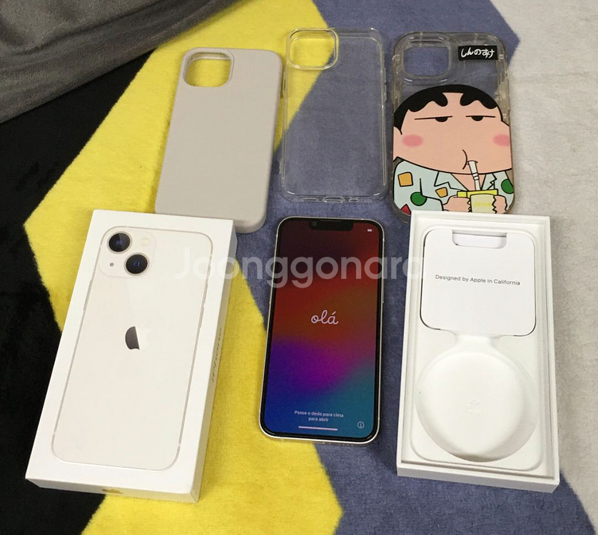 아이폰13미니 128G 화이트 s급 팝니다--0