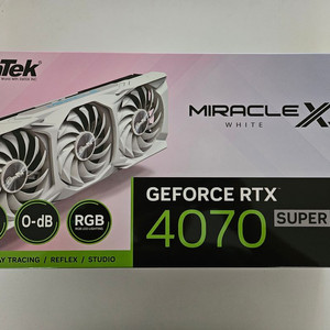 이엠텍 지포스 RTX 4070 SUPER MIRACLE
