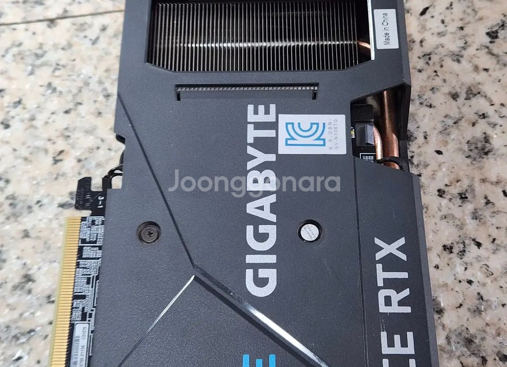 기가바이트 RTX3060ti 팝니다--4
