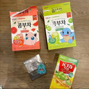 일괄 판매 콤부차 40T + 아이스티 10T + 포켓몬