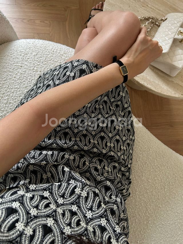 르뮈 자카드 원피스--5