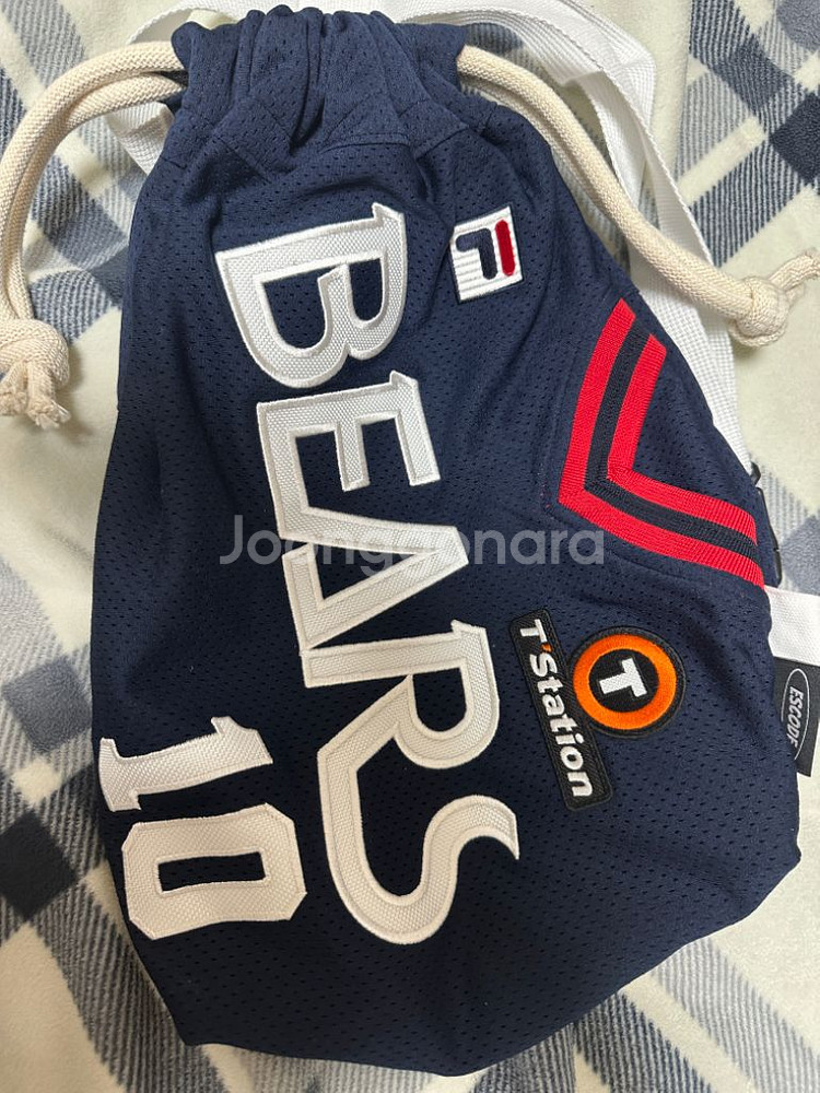 새상품)))두산 베어스 슬링백 짐색 가방 어센틱 유니폼--2