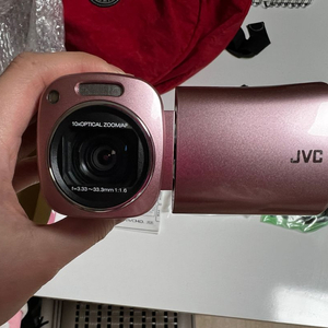 jvc 에브리오 핑크캠코더