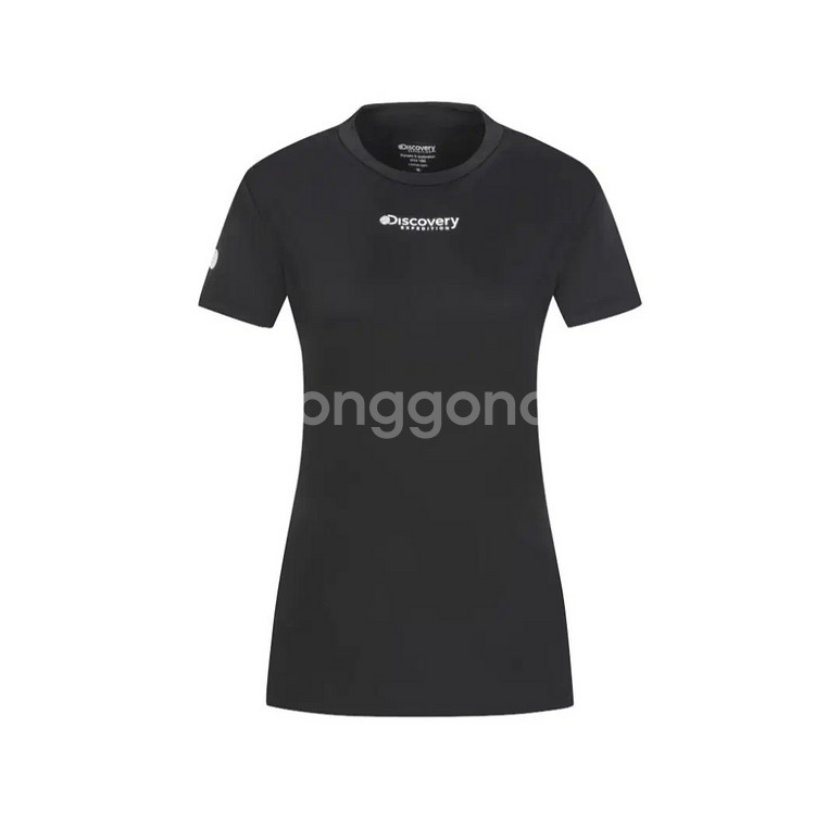 새상품)디스커버리 여성 냉감 기능성 헬스 이너 반팔--4