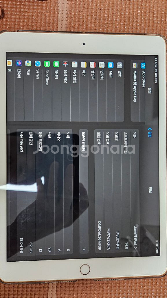 아이패드 7세대 32기가 WiFi 분홍색--2