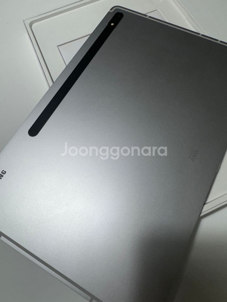 갤탭 s8+ 128GB wifi 실버 + 정품키보드--3