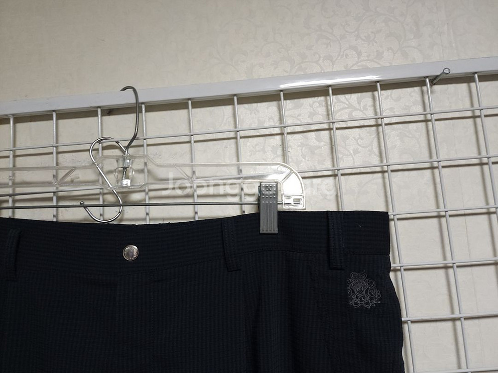 (새상품)앙드레김골프얇은체크정장바지(남40)--1
