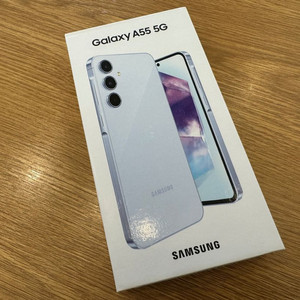 갤럭시 A55 5G 자급제 어썸 아이스블루 128gb