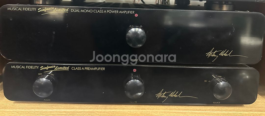 (부산) 뮤지컬피델리티 신포니아 프리파워앰프 판매합니다--0